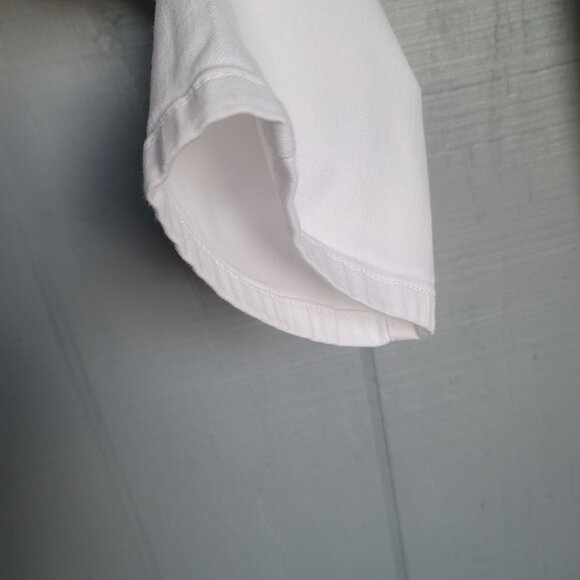 J. Jill Authentic Fit White Cropped Denim Jeans. Size 6 - Picture 2 of 7